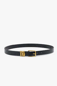 Brie Leon Organica Belt - Black/Gold