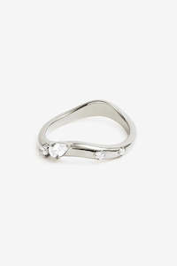 By Charlotte: By Charlotte Chasing Tides Ring - Silver