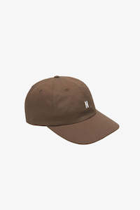Norse Projects Twill Sports Cap - Chestnut
