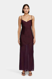 Ownley: Ownley Alize Midi Dress - Plum