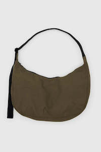 Baggu Large Nylon Crescent Bag - Seaweed