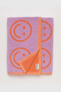 Homware: Baggu Bath Towel - Happy Lilac