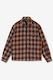 Stan Ray Zip Shirt - Brown Blue Plaid
