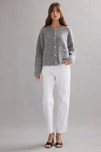 Caitlin Crisp Alfie Cardigan - Grey