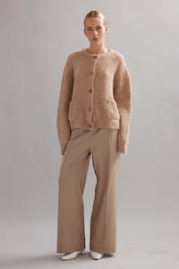Caitlin Crisp Alfie Cardigan - Tan