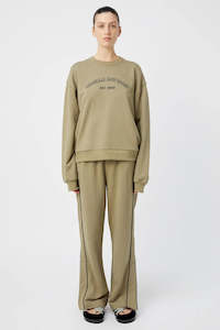 Womens Sweats Hoodies: Camilla and Marc Odessa Crew - Sea Grass