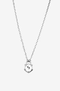Stolen Girlfriends Club Shield Necklace - Silver