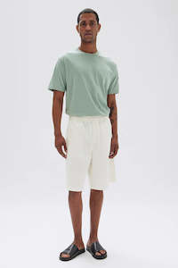 Assembly Tim Wide Cotton Short - Cream