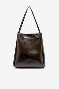 Brie Leon Harper Tote - Burnt Coffee
