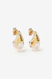 By Charlotte Dewdrop Small Earrings - Gold