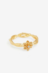 By Charlotte Bloom Within Lotus Ring - Gold