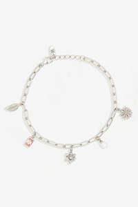 By Charlotte Bloom With Grace Bracelet - Silver