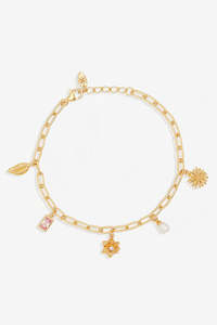 By Charlotte Bloom With Grace Bracelet - Gold