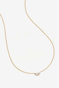 By Charlotte Whispers Of Love Necklace - Gold