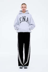 Ena Pelly Collegiate Oversized Hood - Grey