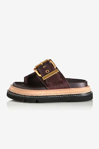 Alias Mae: Alias Mae Veeta Sandal - Burgundy