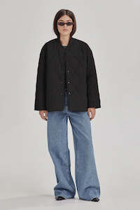 Sale: Commoners Quilted Jacket - Black