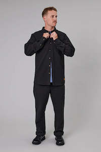 Just Another Fisherman Anchorage Shirt - Black