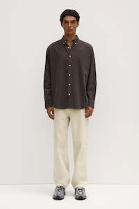 Mens Sale: Assembly Cord LS Shirt - Washed Graphite