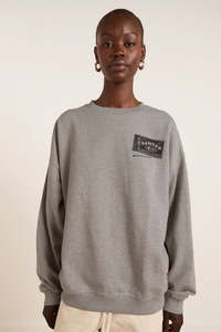 Womens Sweats Hoodies: Damson Madder General Store Sweatshirt - Grey