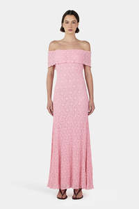 Ownley Alba Maxi Dress - Peony Pink