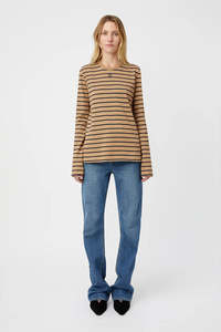 Camilla and Marc Sora LS Tee - Tan