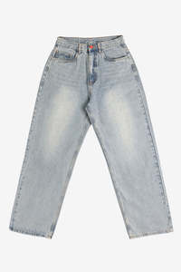 All Denim: BeWider Super Loose - Sunny Tobacco Stitching