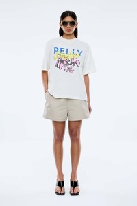 Ena Pelly Floral Tee - Vintage White