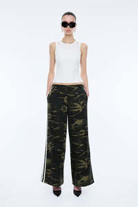 Ena Pelly Myla Wide Leg Pant - Camo