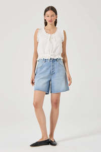 Shorts Womens Mens: Rollas Super Mirage - Lennon Blue