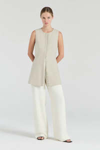 Friends With Frank: Friends With Frank Martin Vest - Soft Sage