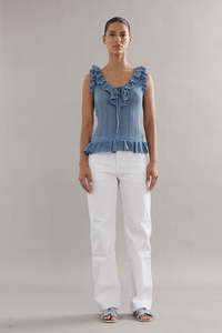 Caitlin Crisp Darwin Tank - Blue