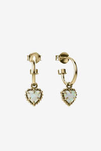 Stolen Girlfriends Club Dahlia's Heart Anchor Sleepers - Gold