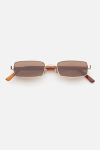 Lu Goldie Nina Sunglasses - Chestnut