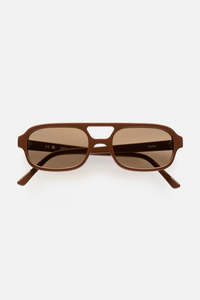 Lu Goldie Sofia Sunglasses - Cinnamon