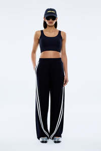 Ena Pelly Valentina Stripe Pant - Navy