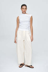 Womens Sale: Marle Risa Singlet - Blanc