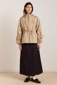 Damson Madder Matilda Raincoat - Gingham