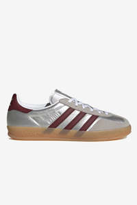 Womens Sale: Adidas Gazelle Indoor W - Silver Metallic