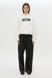 Womens Sweats Hoodies: Camilla and Marc Carmont Hoodie - Soft White