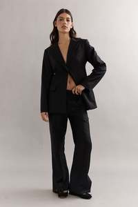 Caitlin Crisp: Caitlin Crisp Tinker Tailored Pant - Black