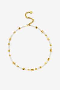 Necklaces: Amber Sceats Valuka Necklace - Gold