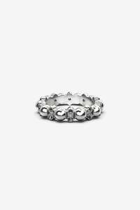 Rings: Stolen Girlfriends Club Darkness & Light Ball Chain Ring - Silver Topaz