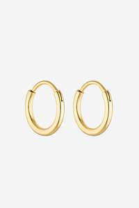 Porter Jewellery 90's Hoops 20MM - Gold