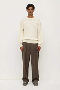 Assembly Rowan Cotton Knit - Limestone