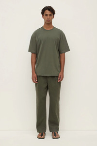 Mens Sale: Assembly Knox Oversized Tee - Moss
