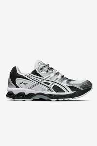 Mens Sneakers 1: Asics GEL-NIMBUS 10.1 - White/Pure Silver
