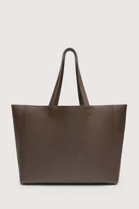 Womens Bags: Assembly Marina Leather Tote - Walnut