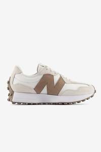 Womens Shoes: New Balance W327SUC - Linen with Sea Salt and Mushroom