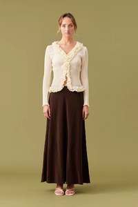 Ruby: Ruby Chelsea Crinkle Top - Butter